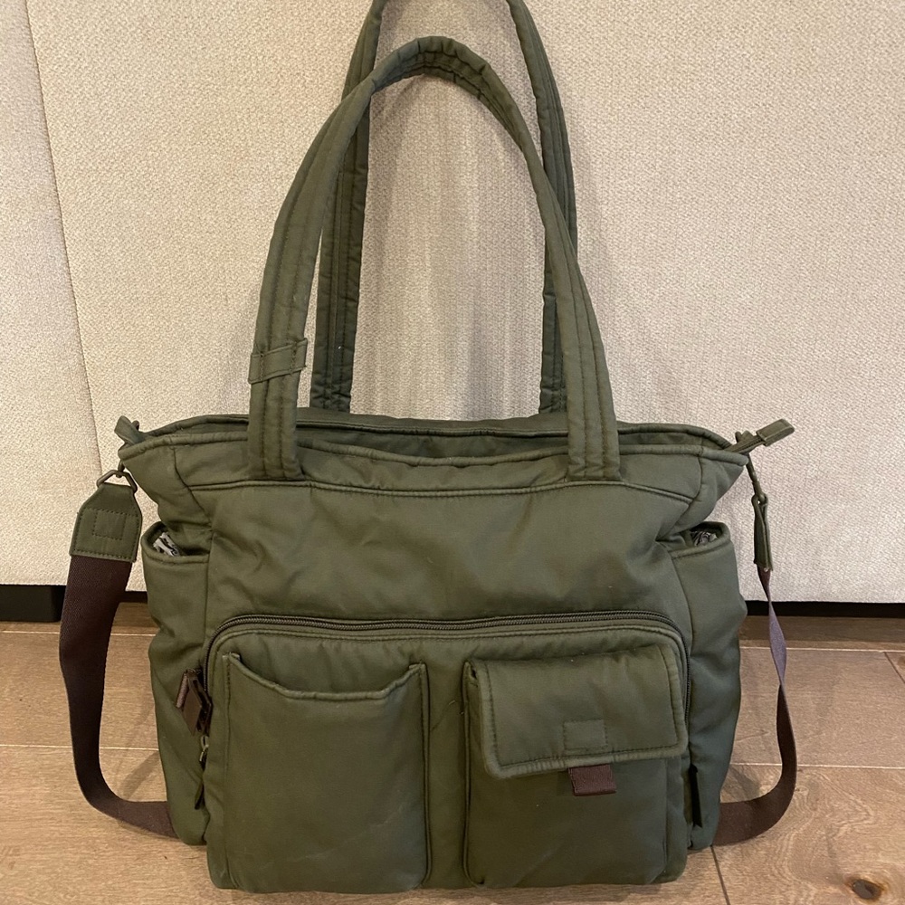 Vera Bradley Green Utility Tote